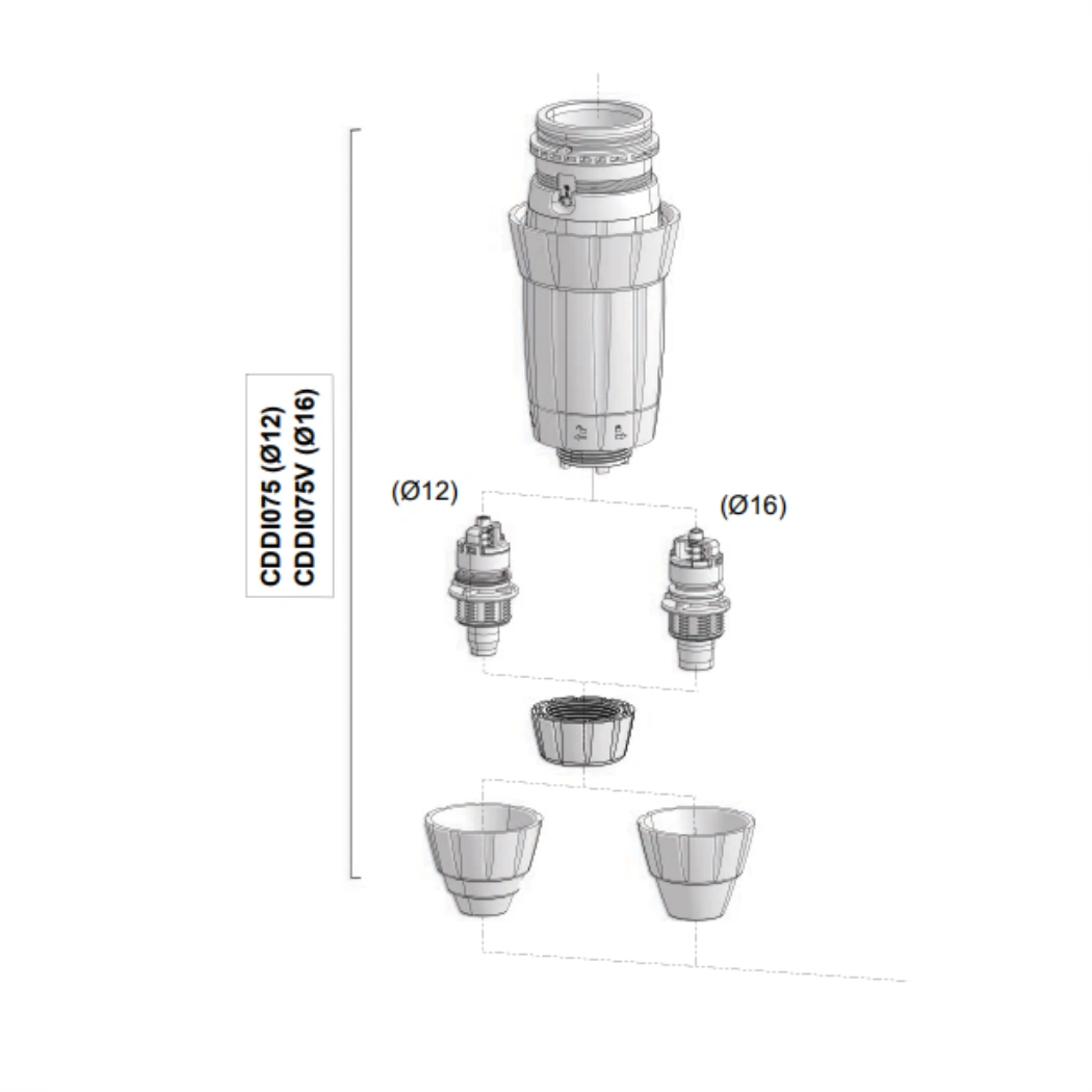 Dosatron LOWER END ASSEMBLY D14MZ5 VISCOUS