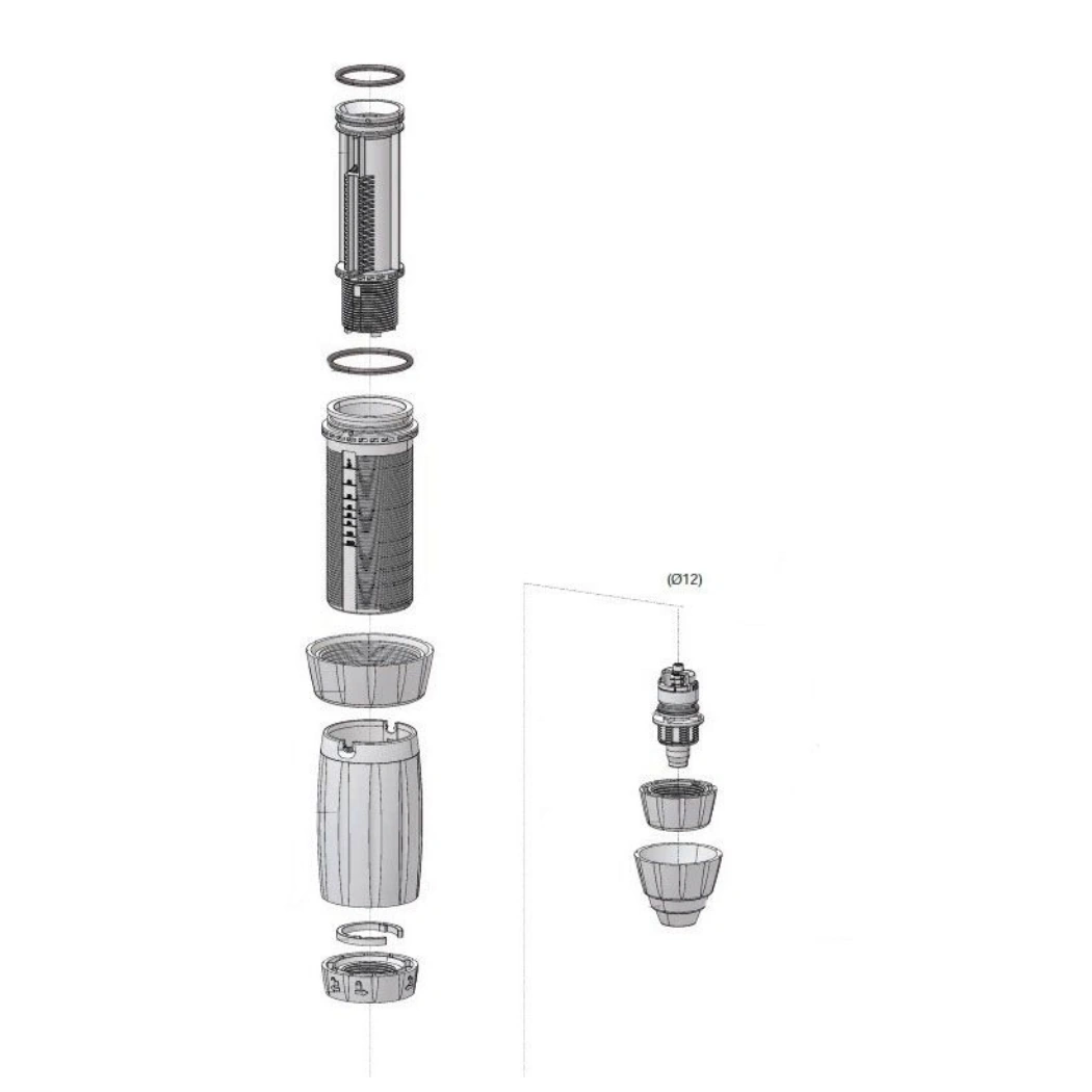 Dosatron COMPLETE INJECTION STEM ASSY FOR D14MZ5VF