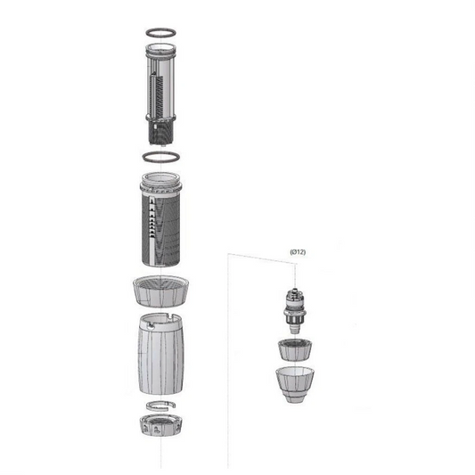 Dosatron COMPLETE INJECTION STEM ASSY FOR D14MZ5VF