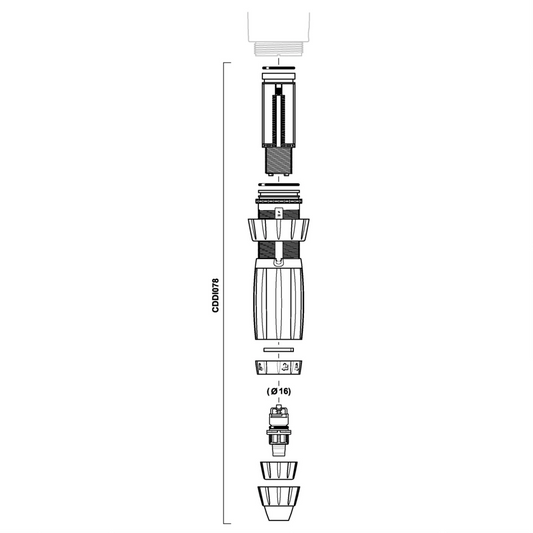 Dosatron STEM ASSY FOR D14MZ520VF