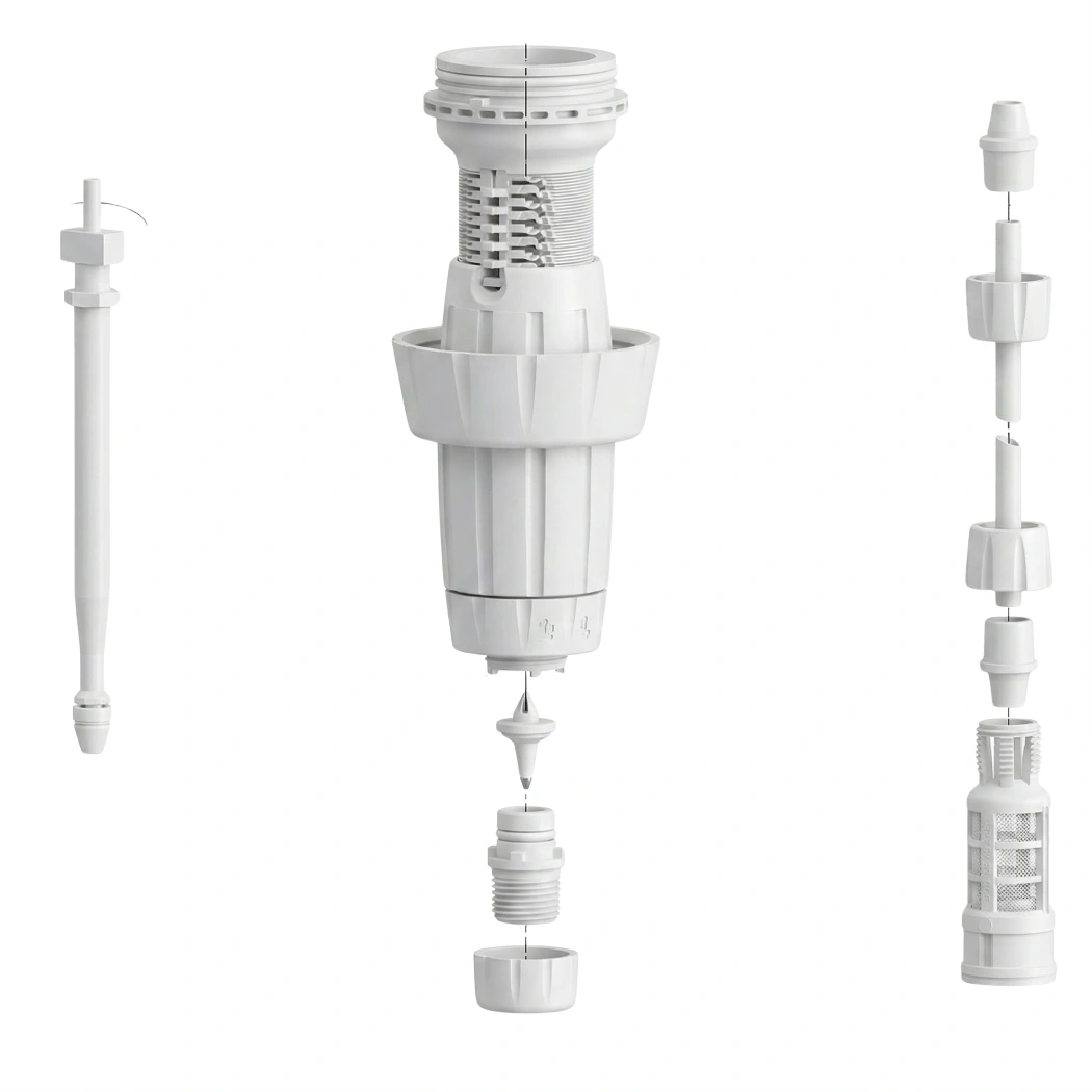 Dosatron CONVERSION KIT TO D14MZ1000VFHY (STEM PLUNGER HOSE LABEL)