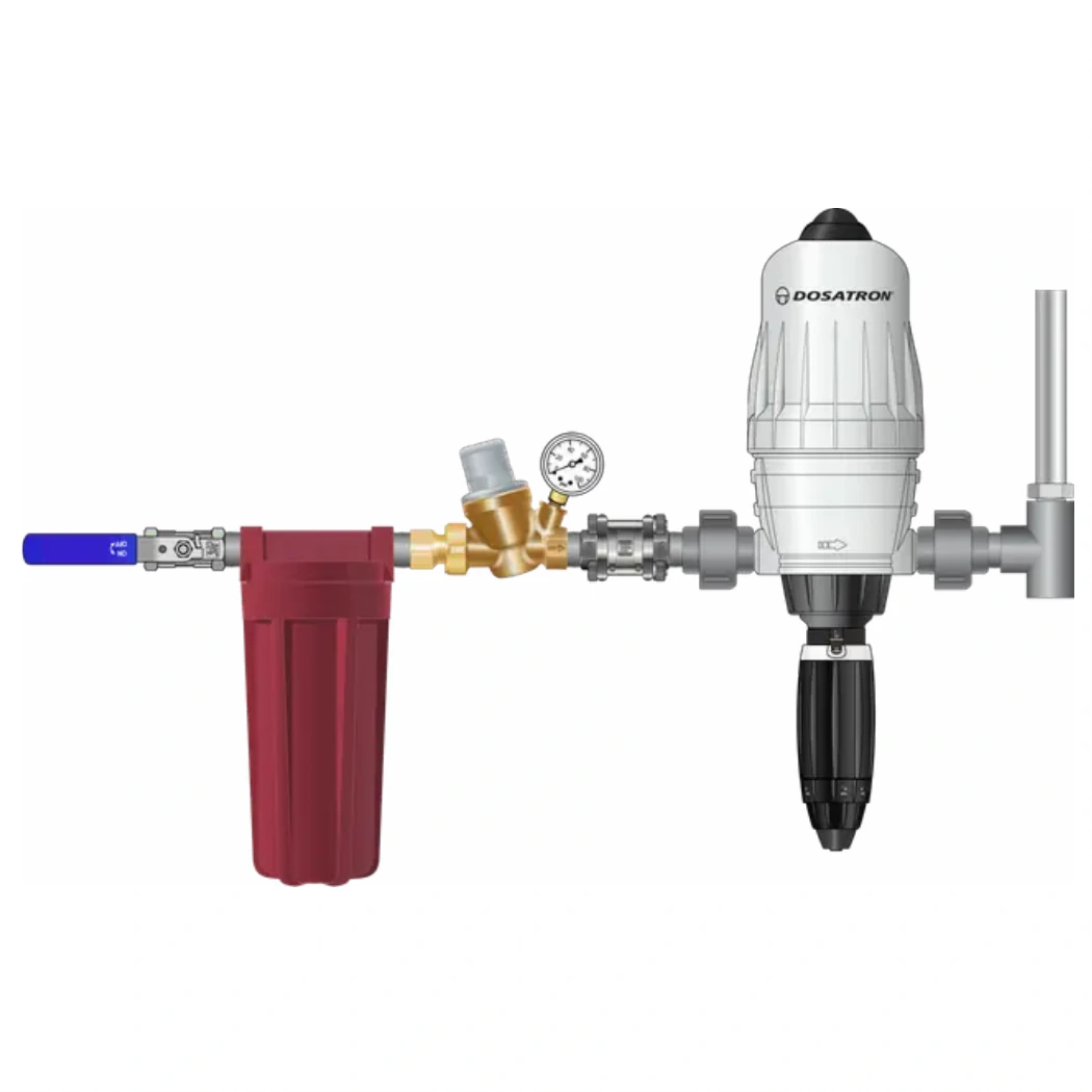 Dosatron HIGH TEMP PLUMBING KIT 3/4 W/ACSSRIES 158F no WHA