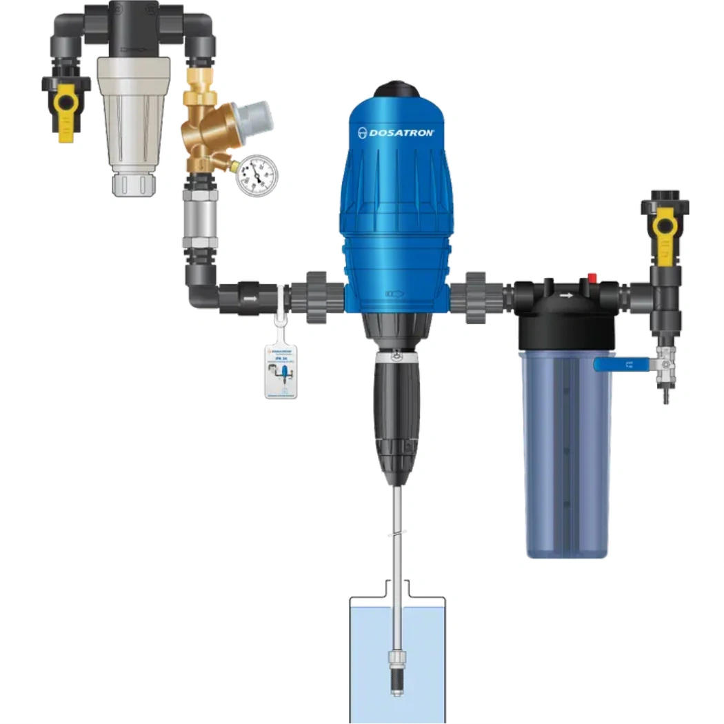 Dosatron INDUS PLUMBING KIT ALL ACCESSORIES MIXING CHAMBER
