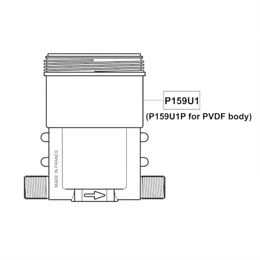 Dosatron SPECIAL PVDF BODY FOR D200 / D310 / D400 -HV