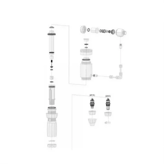 Dosatron SEAL KIT FOR D14MZ520 VF SEALS