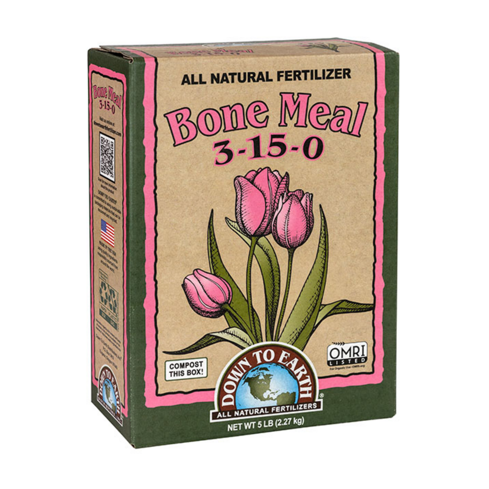 bone meal plant fertilizer Down To Earth Bone Meal (3-15-0)