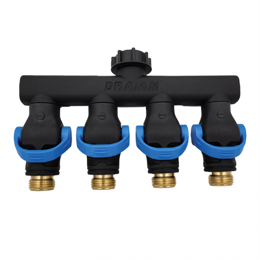 Dramm 4 Way High Flow Shut Off Valve main image