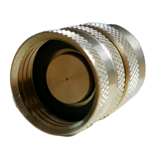 Dramm Brass Quick Disconnect Female WaterStop female