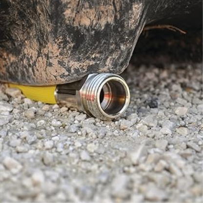 Dramm ColorStorm Yellow Hose 5_8_- 100 Ft. Under Tire