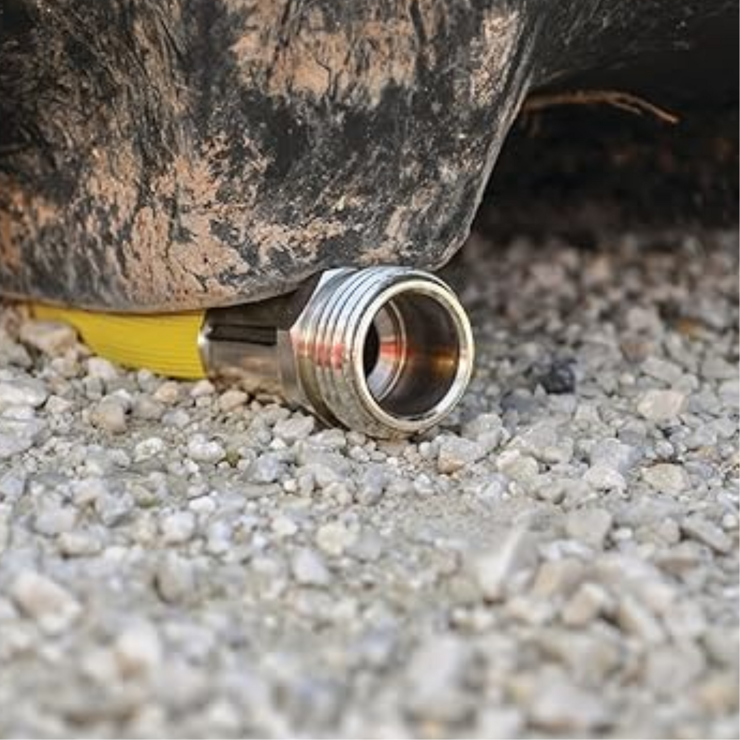 Dramm ColorStorma Yellow Hose 5_8_- 100 Ft. Under Tire