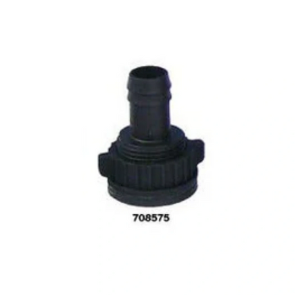 EcoPlus 1/2 in Tub Outlet | Ebb and Flow Bulkhead Fitting