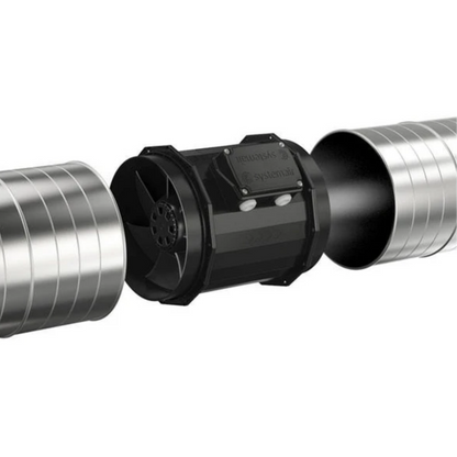 Fantech Revolution Stratos Mixed Flow Inline Fan 8 in - 647 CFM in line fan