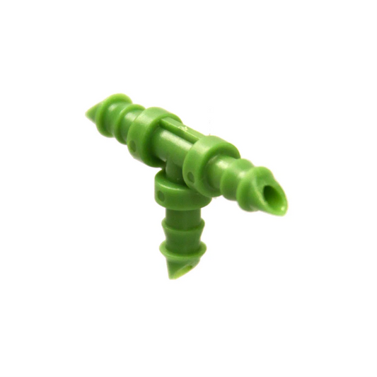 FloraFlex 1_4 in Barbed T Fitting side view