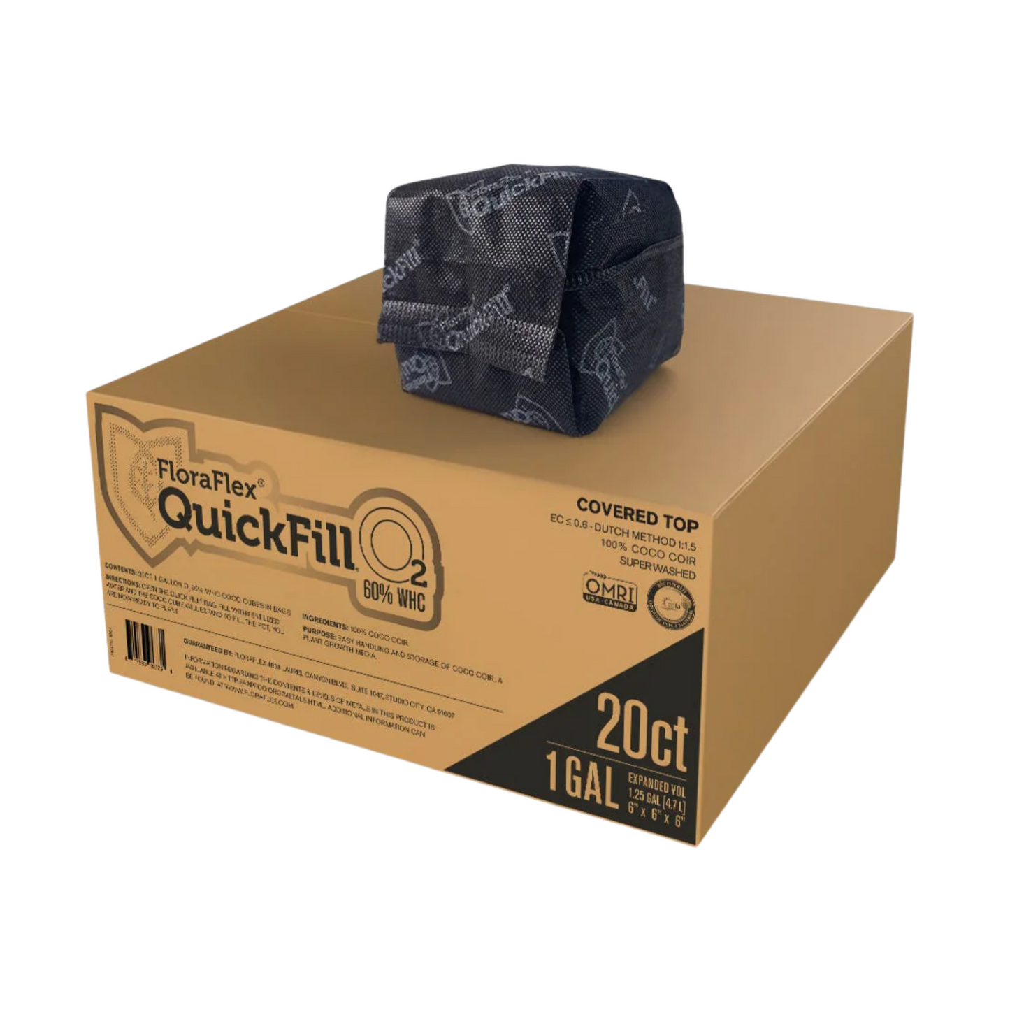 FloraFlex 1 Gal Quickfill™ O2 Covered Top main image