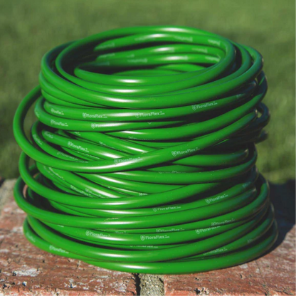 FloraFlex 3_16 in ID - 1_4 in OD Green Tubing 100 ft Roll