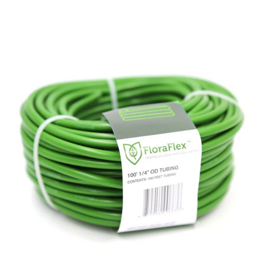 FloraFlex 3_16 in ID - 1_4 in OD Green Tubing 100 ft Roll main image