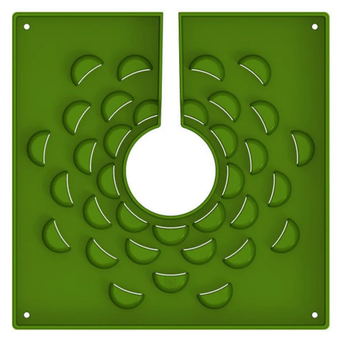 FloraFlex 4_ FloraCap 3.0 Top Feed Dripper for Rockwool Cubes arrange bottom top view