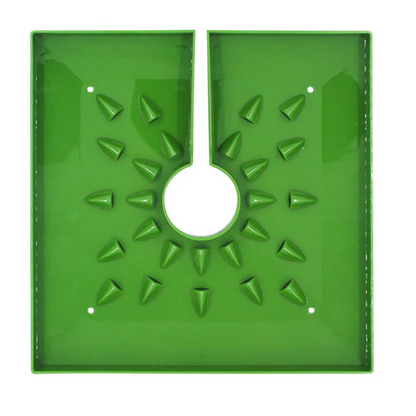 FloraFlex 8 in FloraCap 3.0 Top Feed Dripper for Rockwool Cubes bottom top view