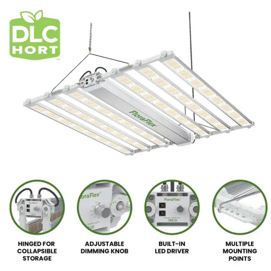 FloraFlex DLC 1200W 6-BAR LED DLC HORT