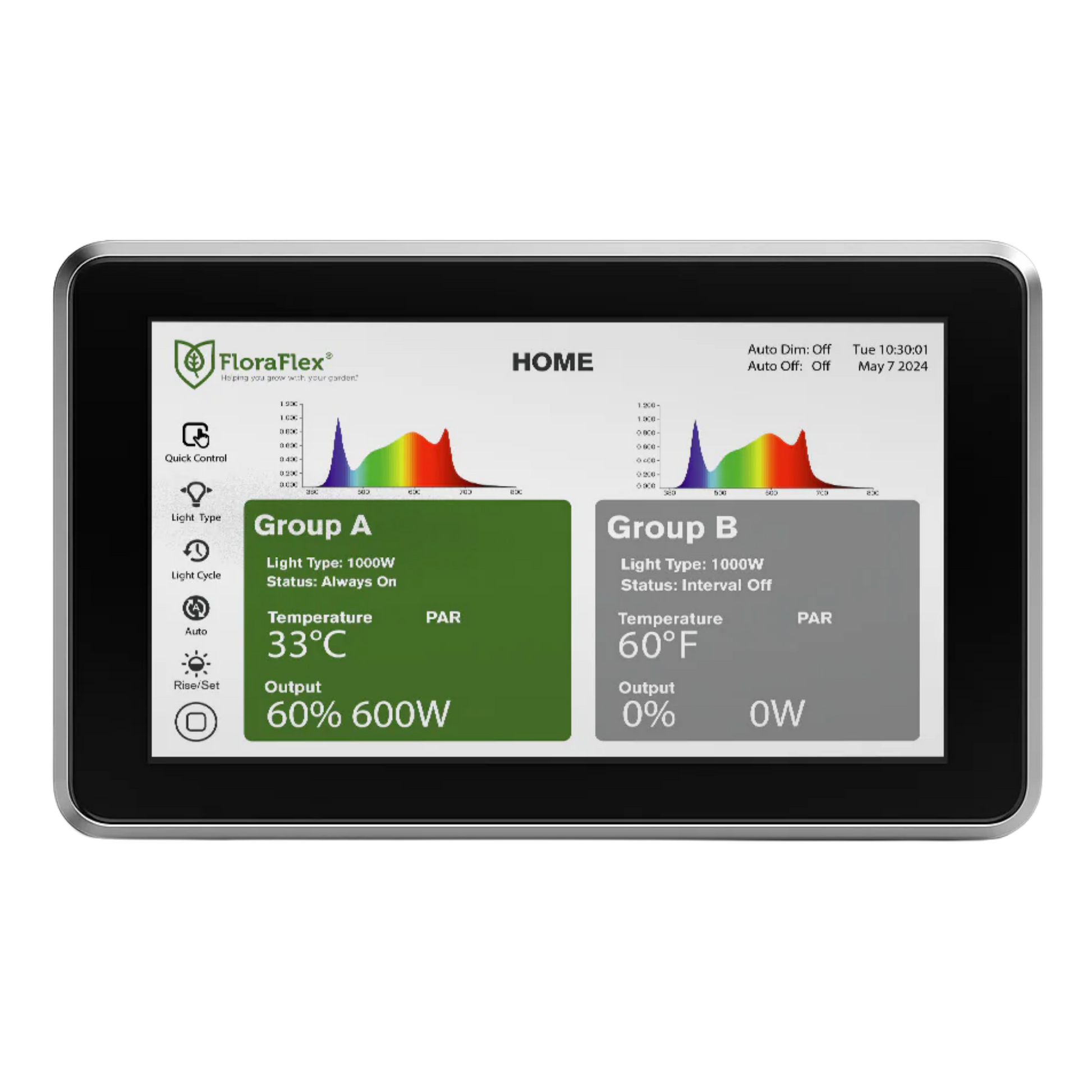 FloraFlex Master Lighting Controller 2 front view