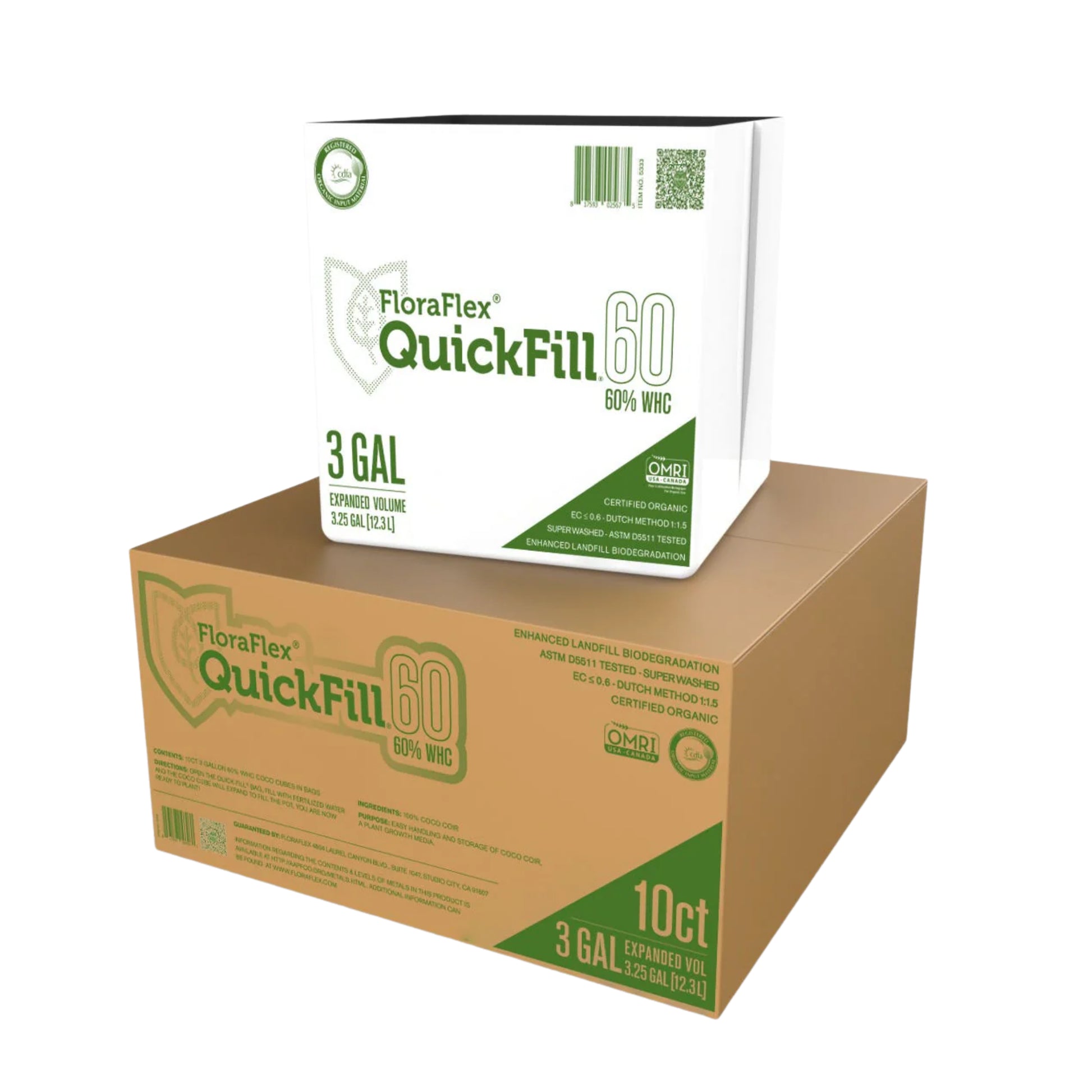 FloraFlex QuickFill Coco 3 Gallon main image