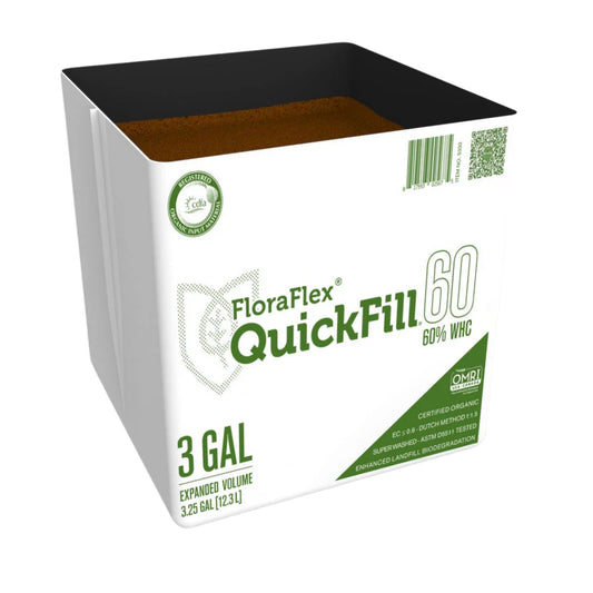 FloraFlex QuickFill Coco 3 Gallon pot