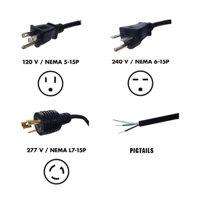 Fluence RAY22 plug types