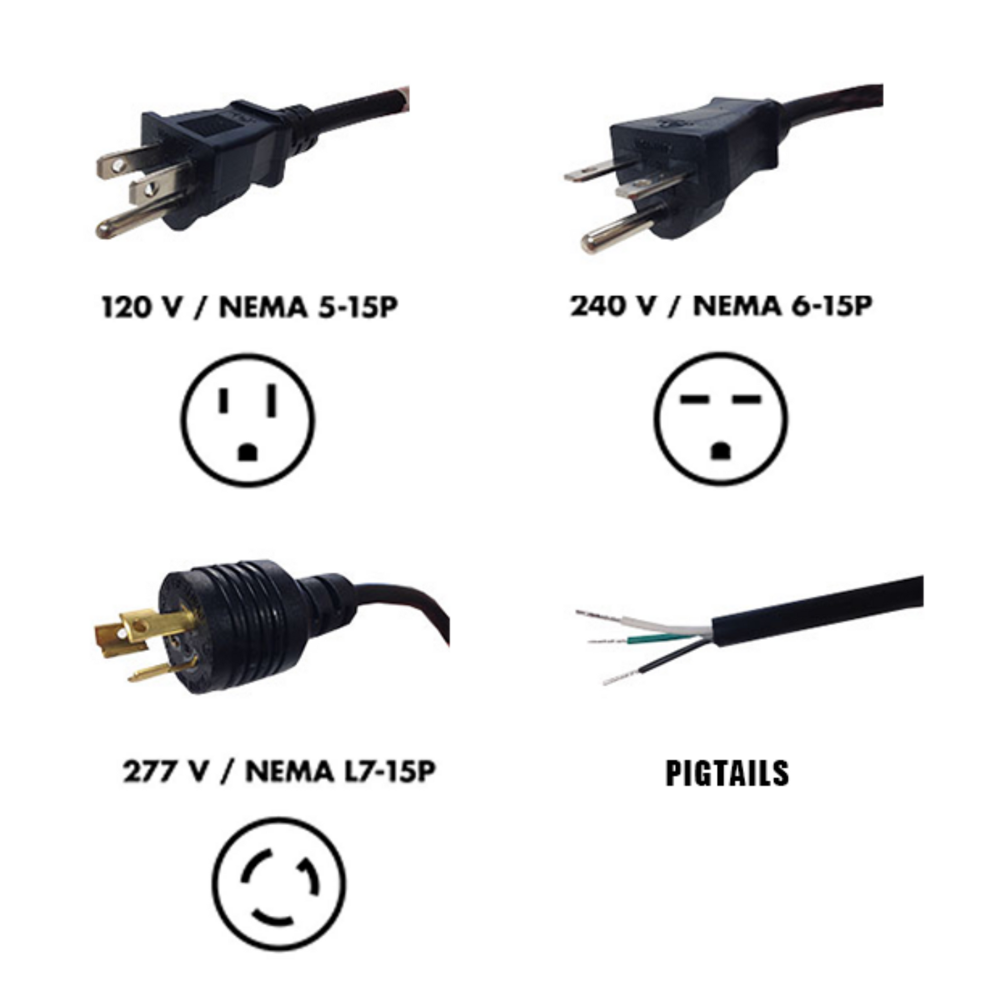 Fluence SPYDR 2i 630W plugs