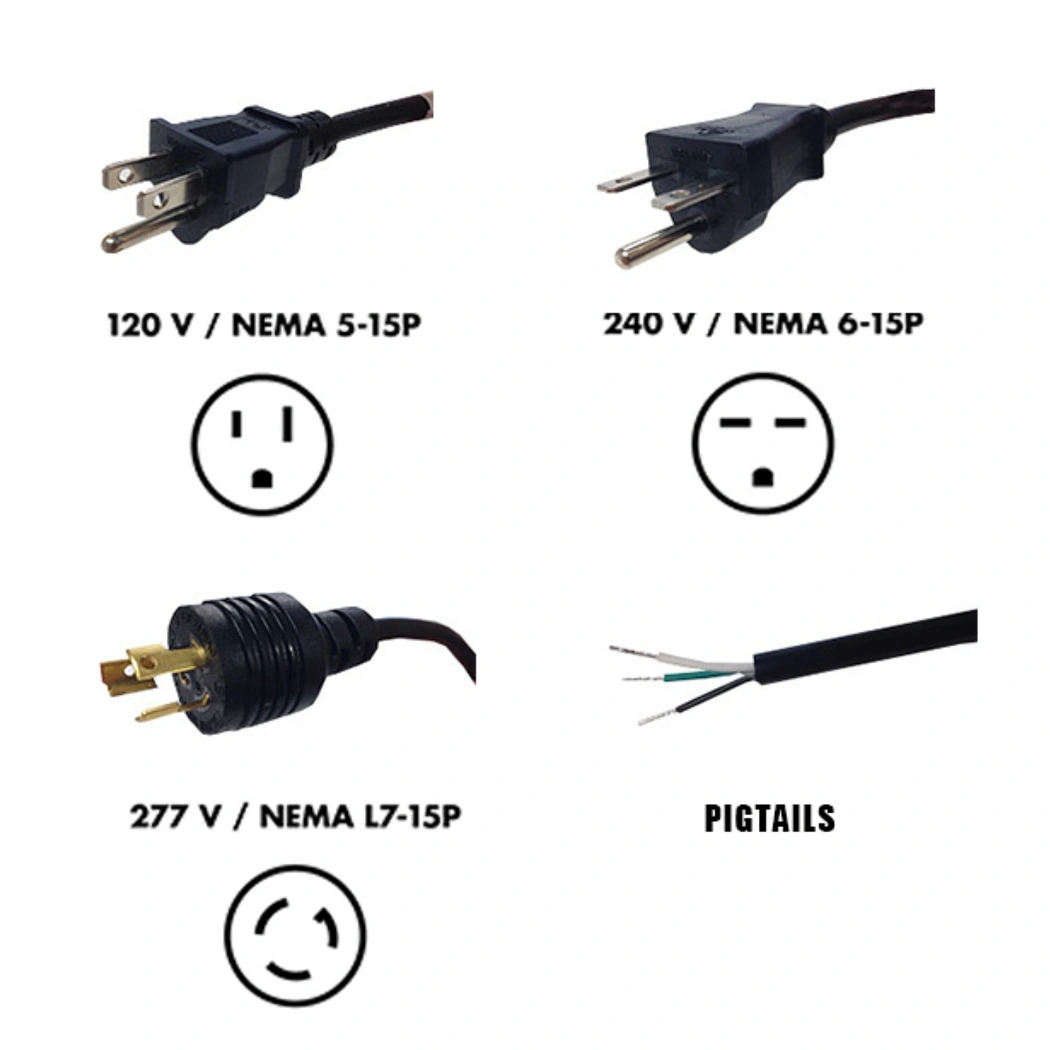 Fluence SPYDR 2i 630W plugs