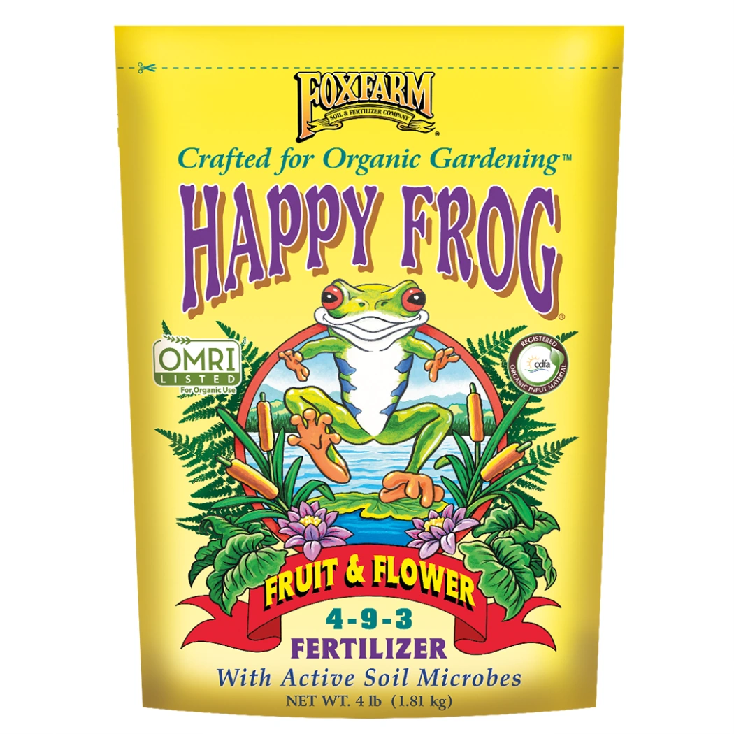 FoxFarm Happy Frog Fruit & Flower Fertilizer 4lb