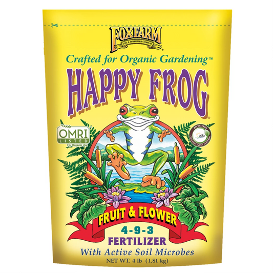 FoxFarm Happy Frog Fruit & Flower Fertilizer 4lb