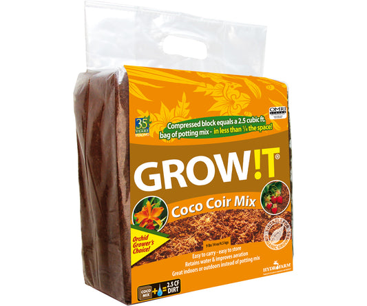 GROW!T Coco Coir Mix package