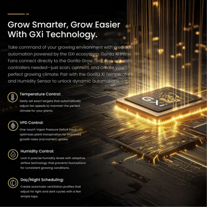 GXi 8 - Wireless Intelligent Inline Fan GXi Technology