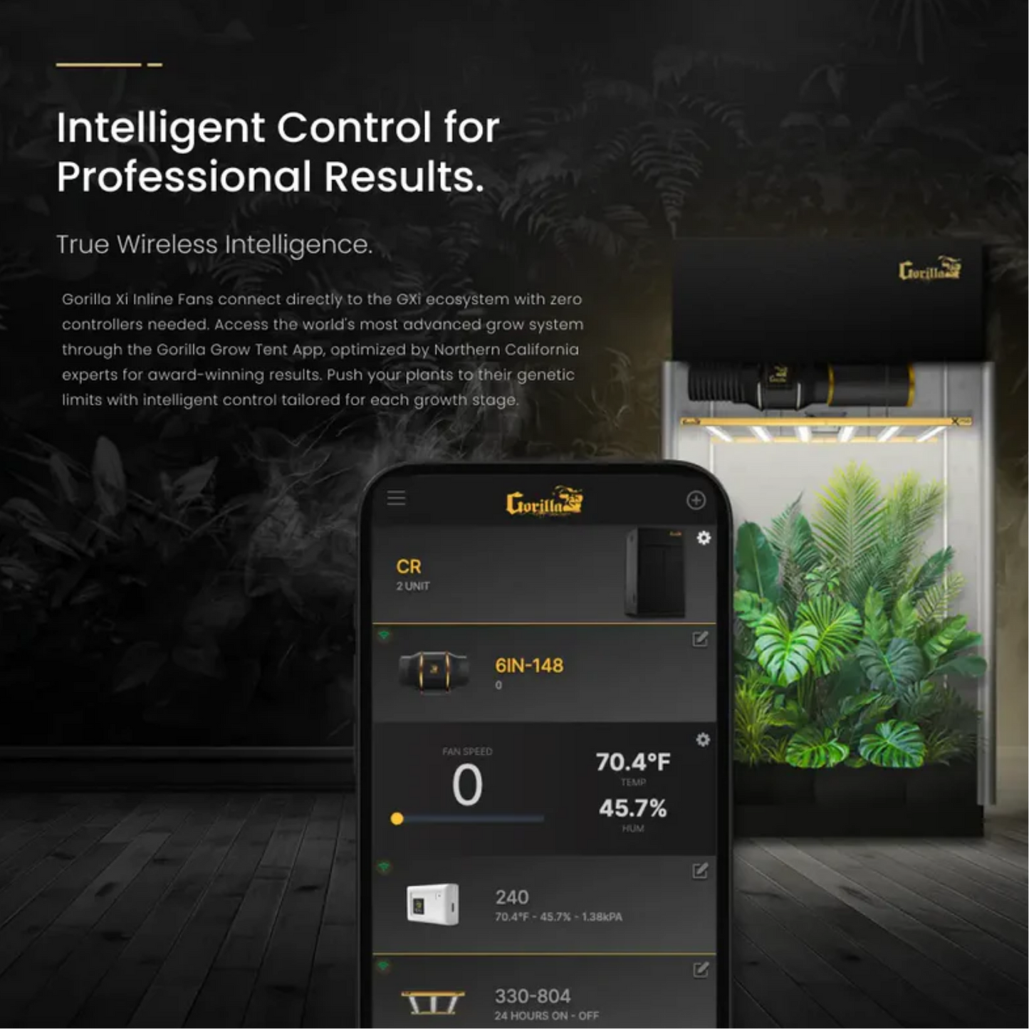 GXi 8 - Wireless Intelligent Inline Fan control