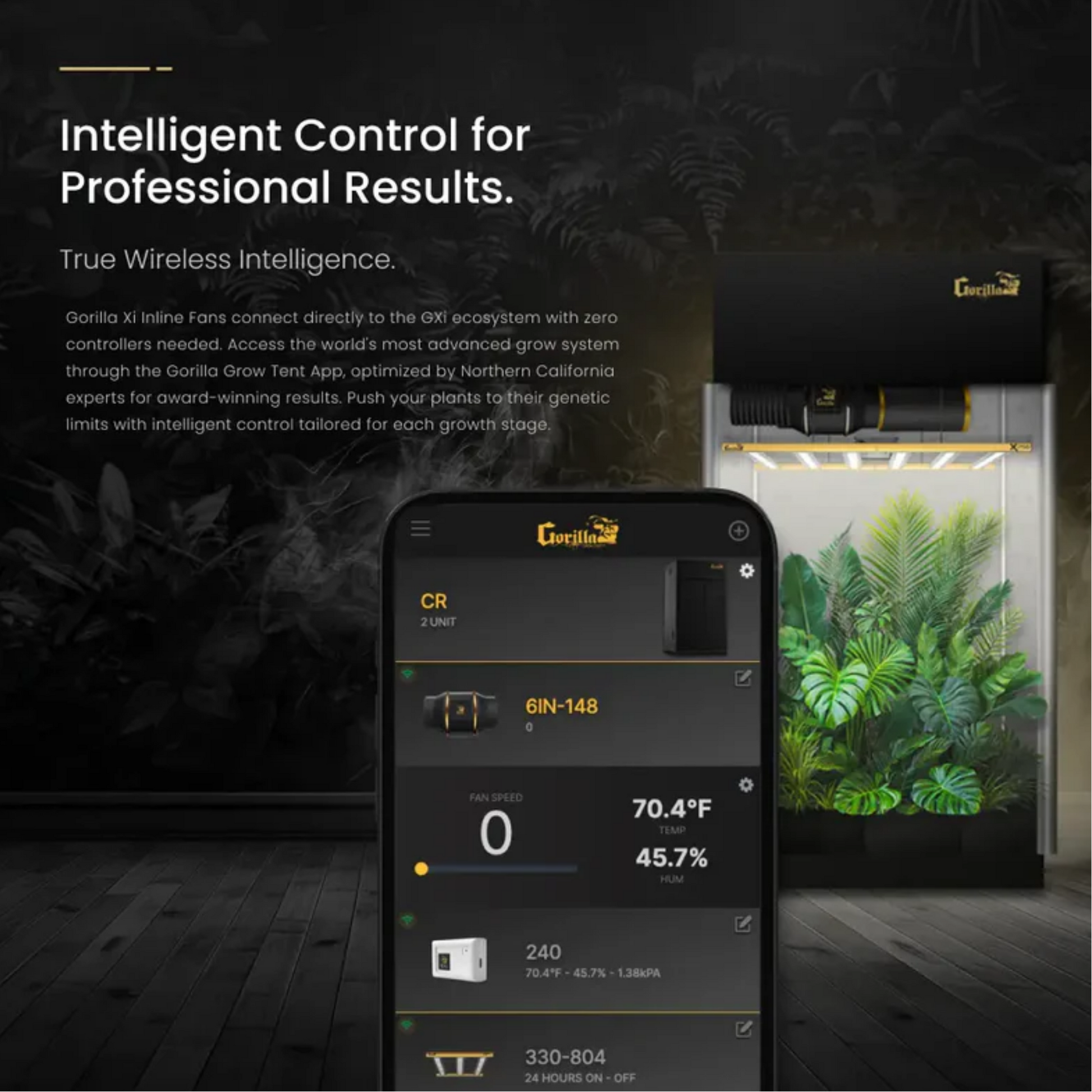 GXi 8 - Wireless Intelligent Inline Fan control