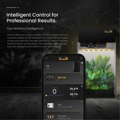 GXi 8 - Wireless Intelligent Inline Fan control