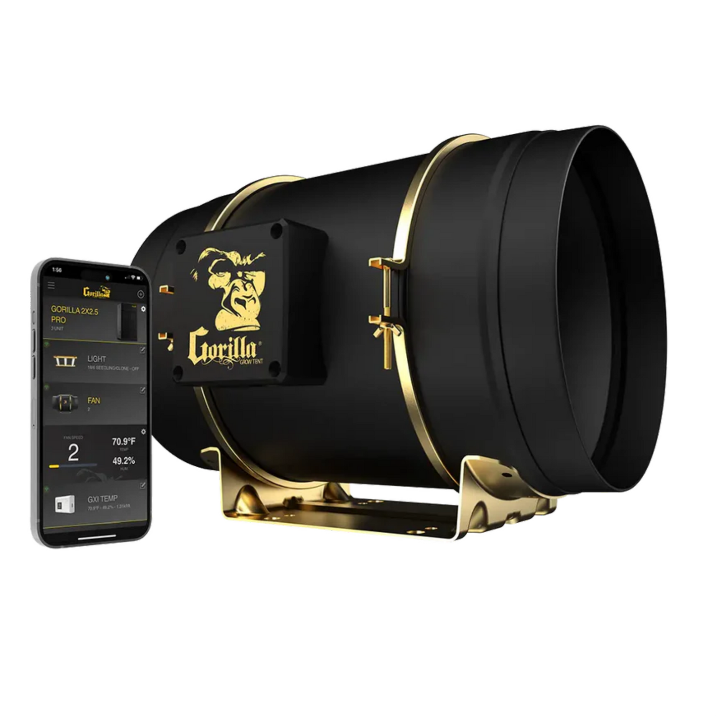 GXi 8 - Wireless Intelligent Inline Fan main image