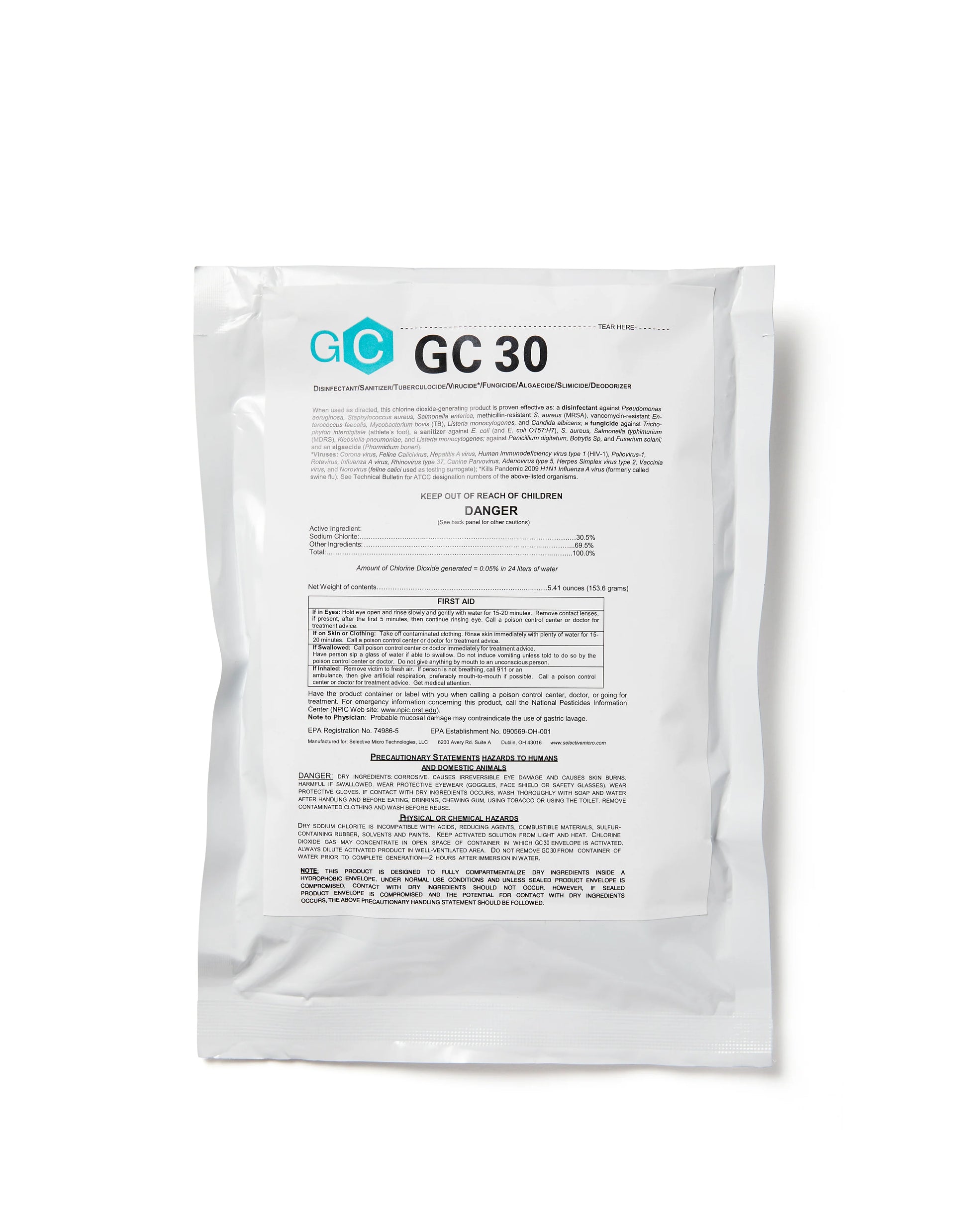 Gard'n Clean GC-30 Liquid ( 30 Gal at 100ppm)