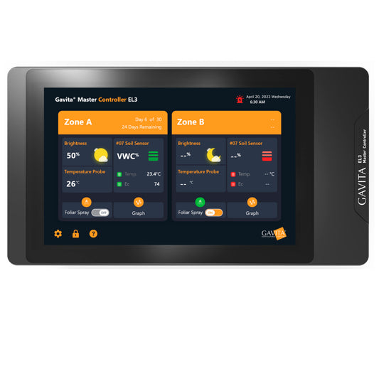 Gavita Master Controller EL3 panel