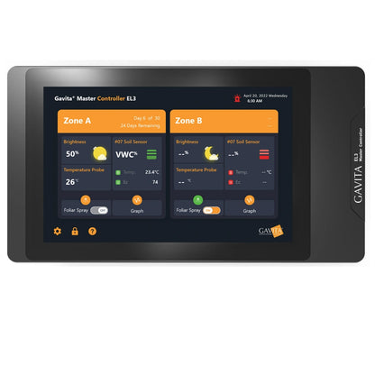 Gavita Master Controller EL3 panel