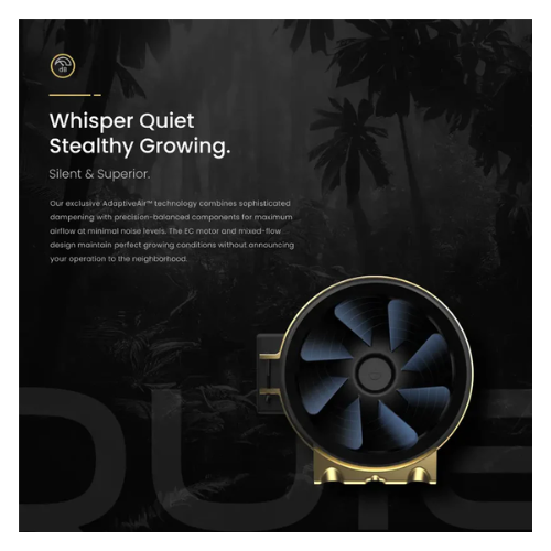 Gorilla GXi 4  Wireless Intelligent Inline Fan whisper quiet