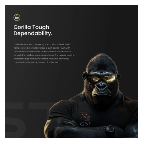 Gorilla GXi Temperature and Humidity Sensor 