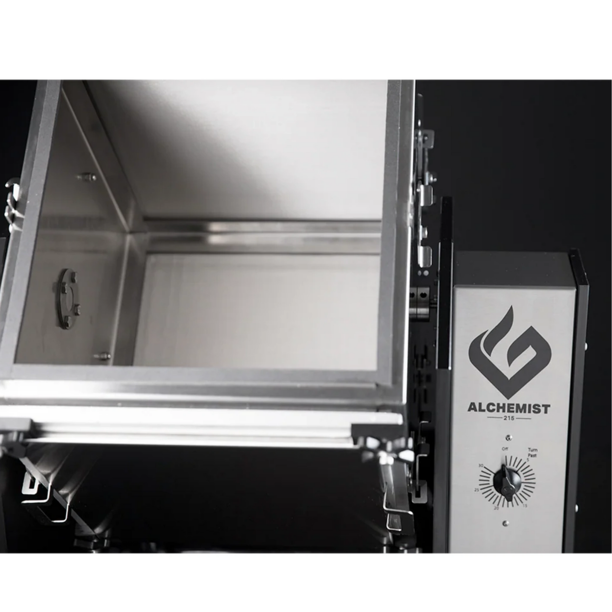 GreenBroz Alchemist 215 Trichome Extractor controls