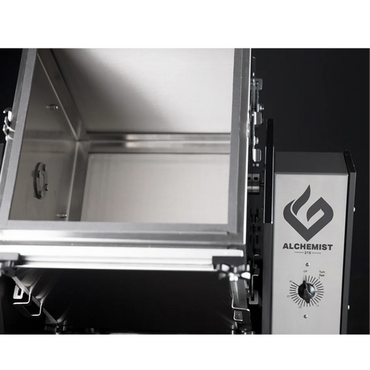 GreenBroz Alchemist 215 Trichome Extractor controls