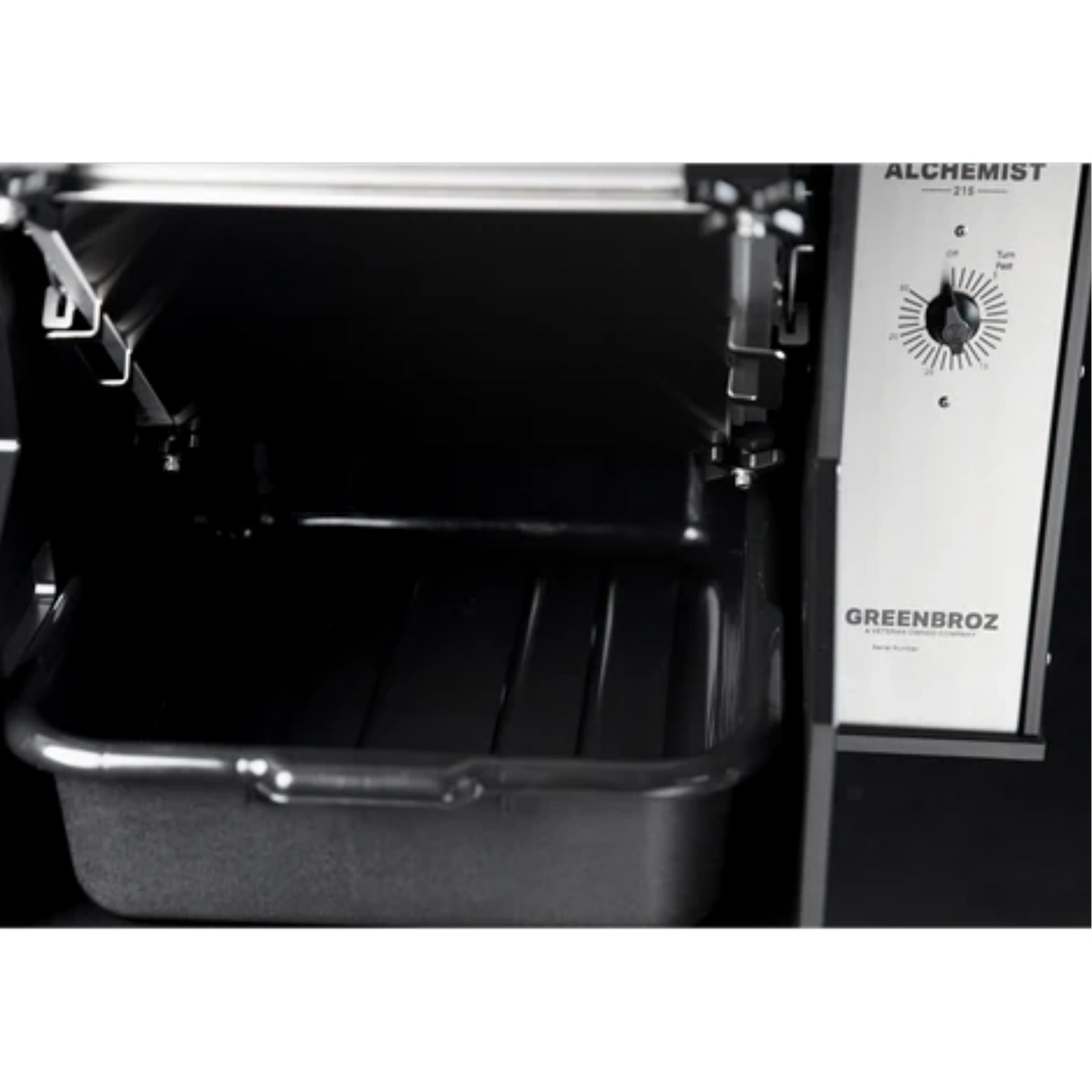 GreenBroz Alchemist 215 Trichome Extractor top tumbler bin