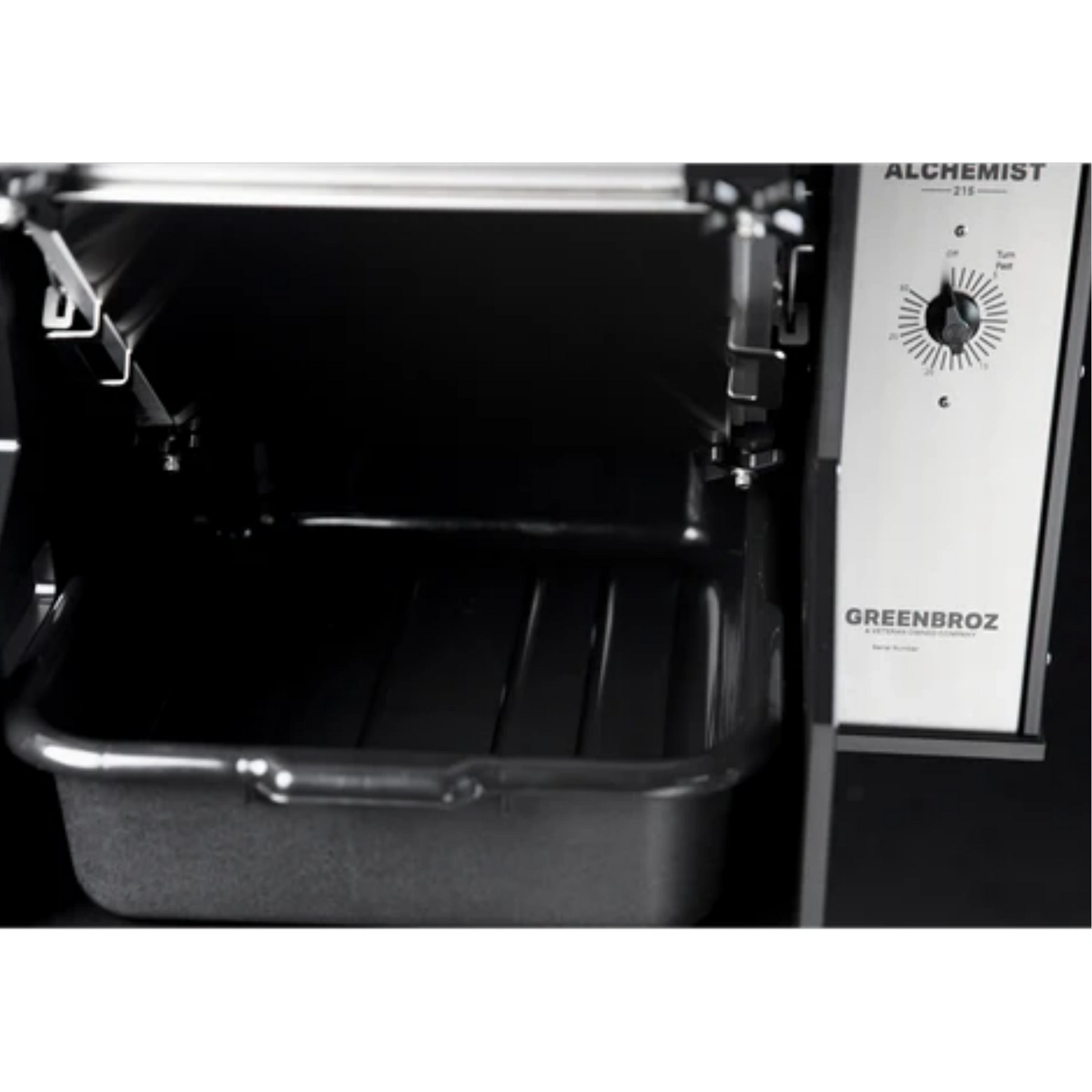 GreenBroz Alchemist 215 Trichome Extractor top tumbler bin