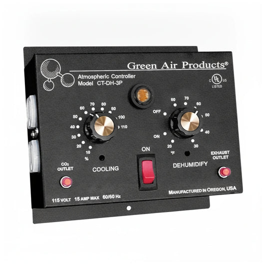 Green Air CT-DH-3 Cooling Thermostat & Dehumidistat 4 Outlets