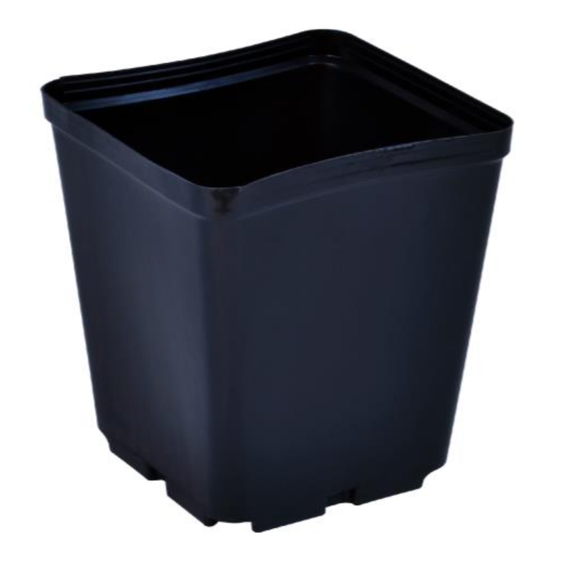 Gro Pro Square Plastic Pots 5.5 x 5.5 x 6 side view