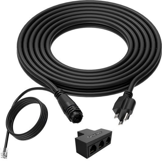 GrowPros Solutions Under Canopy - Power Cord Connector Cord Pack