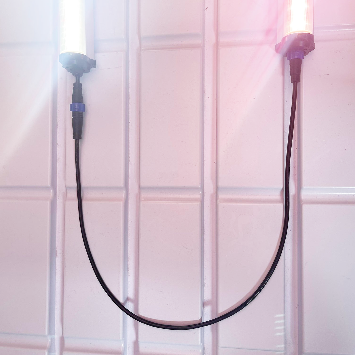 GrowPros Solutions Under Canopy Interconnect Cable In Use